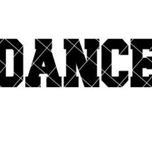 Dance - SVG/DXF/PNG file for cutting machines and sublimation