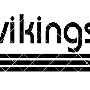 Vikings with Three Lines - SVG/DXF/PNG file for cutting machines and sublimation - Customizable in team/school colors or mascot