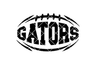 Gators Football - arquivo SVG/DXF/PNG para máquinas de corte e sublimação