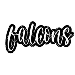 Falcons - SVG/DXF/PNG file for cutting machines and sublimation