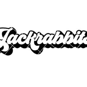 Jackrabbits Retro Script Regular and Distressed - SVG/DXF/PNG file for cutting machines and sublimation