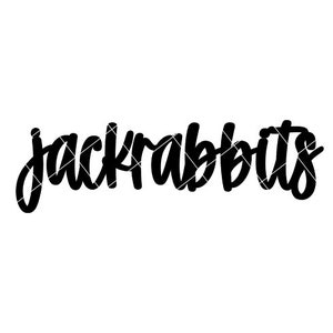 Jackrabbits - SVG/DXF/PNG file for cutting machines and sublimation