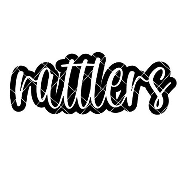 Rattlers - SVG/DXF/PNG file for cutting machines and sublimation