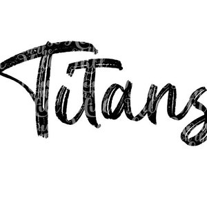 Titans - SVG/DXF/PNG file for cutting machines