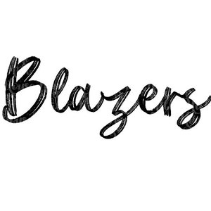Blazers - SVG/DXF/PNG file for cutting machines