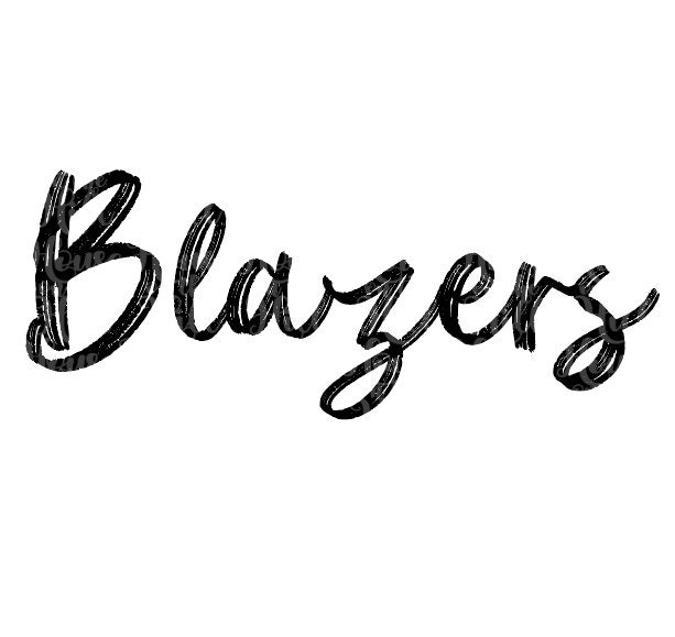 Blazers SVG/DXF/PNG File for Cutting Machines - Etsy