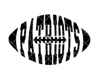 Patriots Football - SVG/DXF/PNG file for cutting machines and sublimation