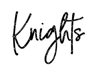 Knights sports - SVG/DXF/PNG file for cutting machines and sublimation