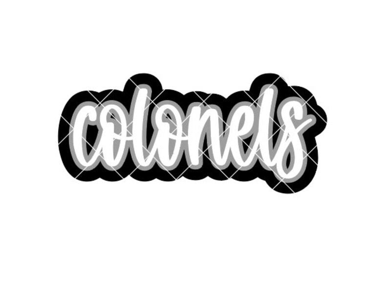 Colonels - SVG/DXF/PNG File for Cutting Machines and Sublimation ...