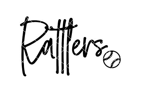 Texas Rattlers R Vector File Rattlers Sports - SVG/DXF/PNG File for Cutting Machines and Sublimation ...