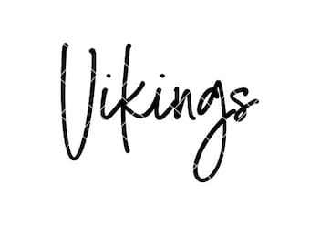 Vikings sports - SVG/DXF/PNG file for cutting machines and sublimation