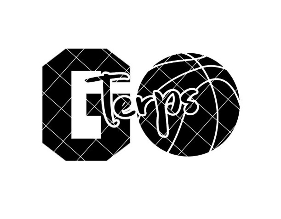 Go Terps Basketball SVG/DXF/PNG File for Cutting Machines Etsy Canada