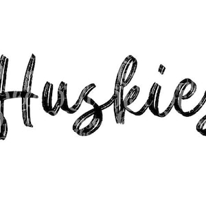 Huskies - Fichier SVG/DXF/PNG pour machines de découpe