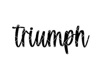 Triumph - SVG/DXF/PNG file for cutting machines and sublimation