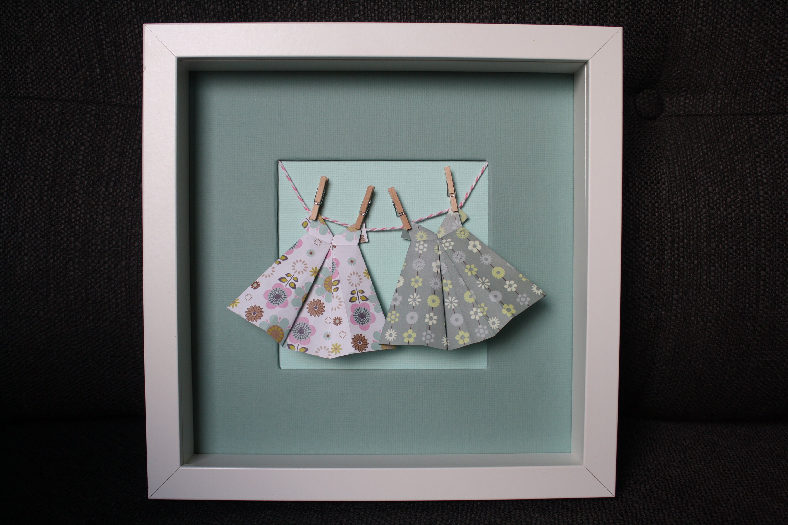 Cadre Décoratif Personnalisable Pour Chambre d'enfant. Modèle Cottage