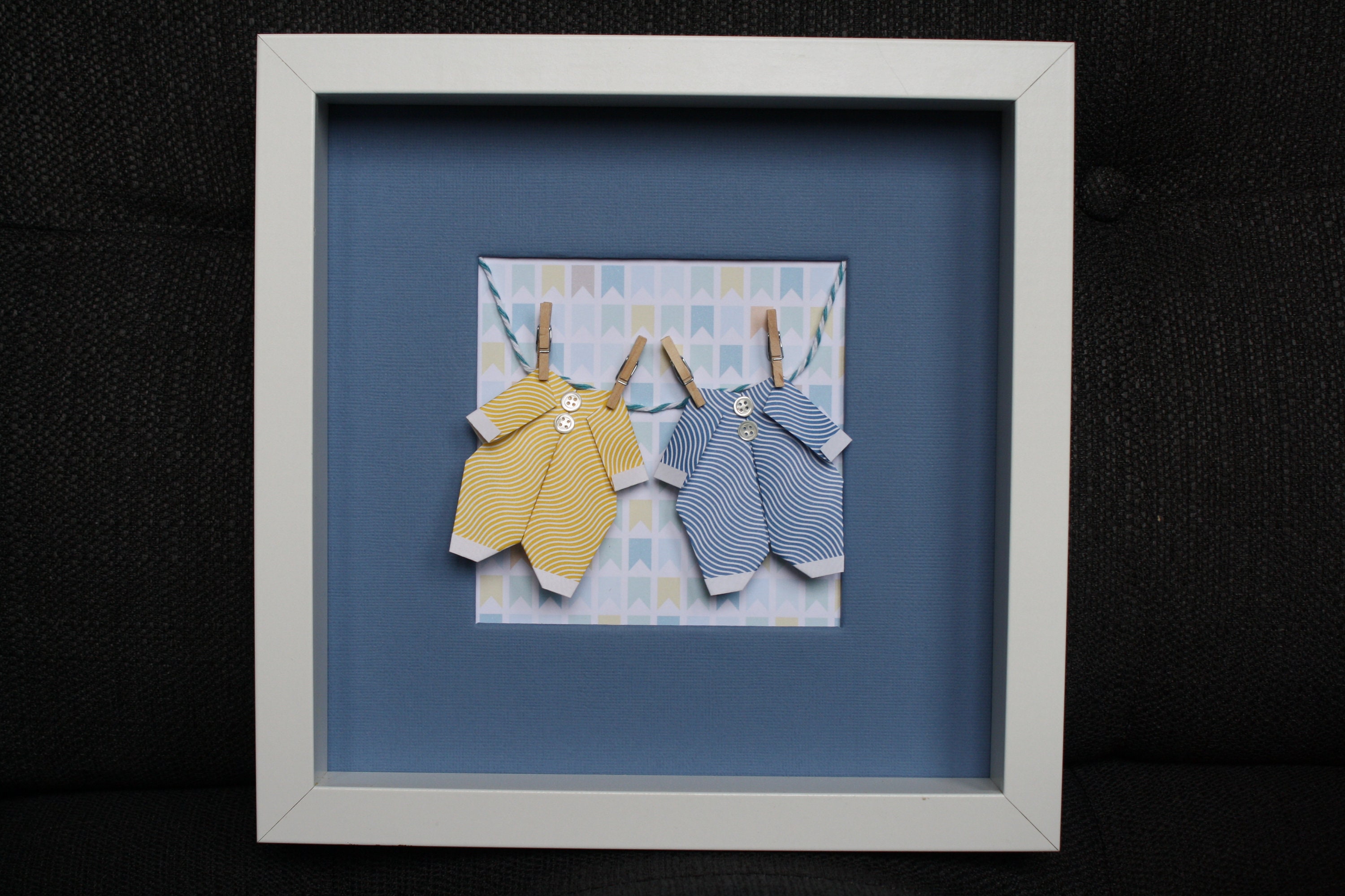 Cadre Décoratif Personnalisable Pour Chambre d'enfant. Modèle Fanion