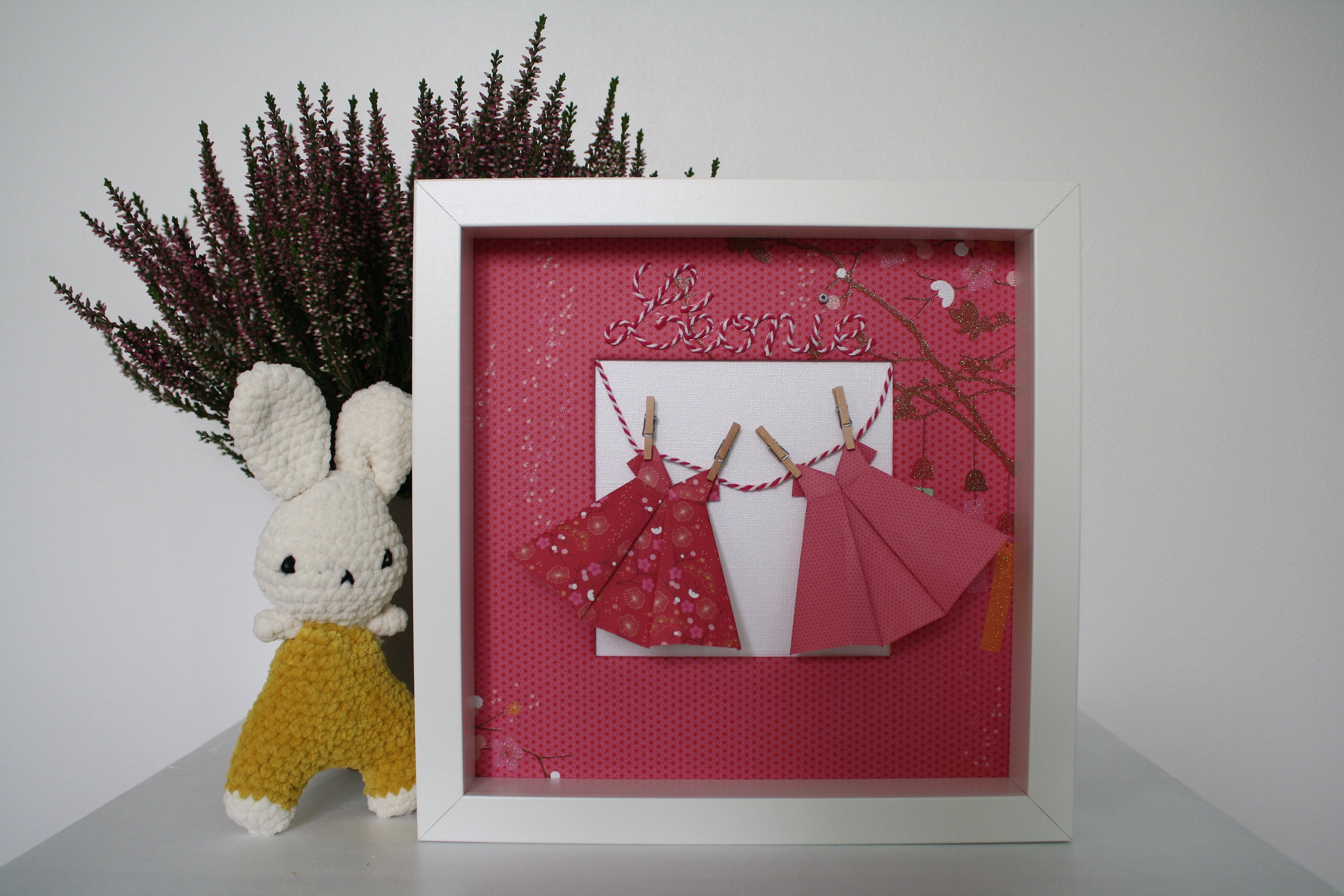 Cadre Décoratif Personnalisable Pour Chambre d'enfant. Modèle Japan Tree