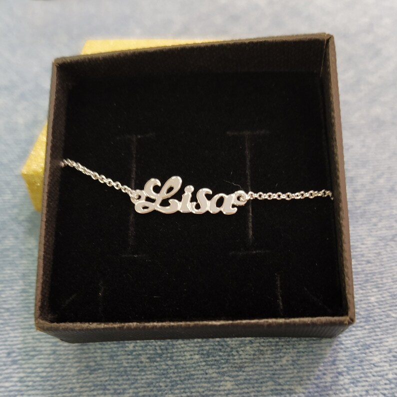 Personalized Name Anklet Custom Ankle Bracelet Etsy