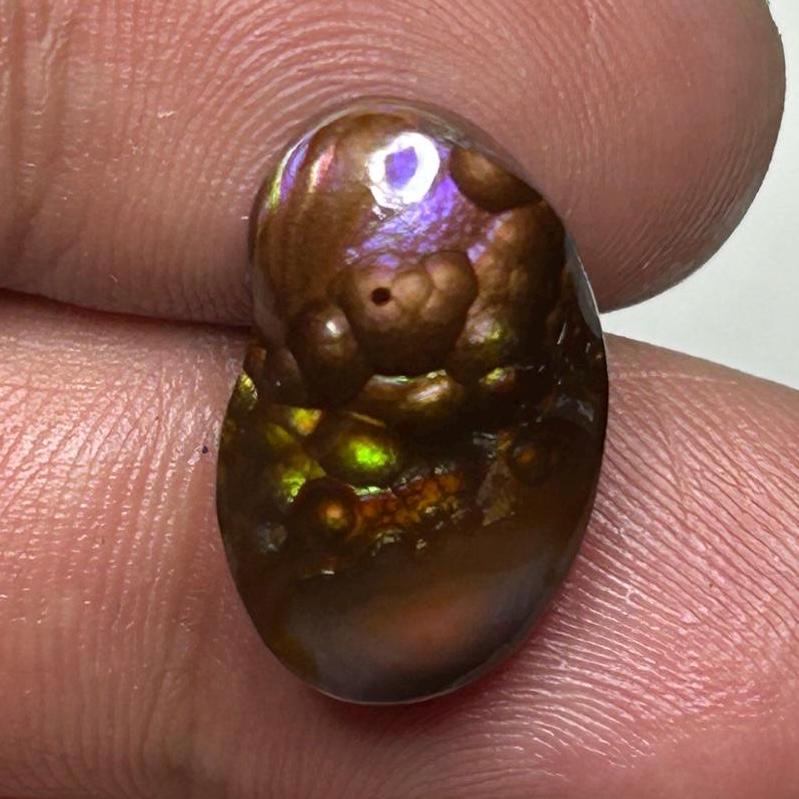 Mexican Fire Agate Gemstone Natural 17x10x6 MM, 9.80 Cts - Etsy