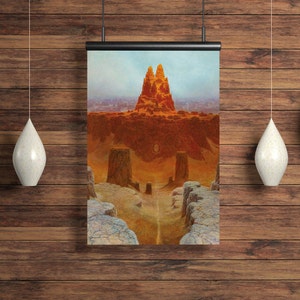 Affiche A3 de Zdzisław Beksiński