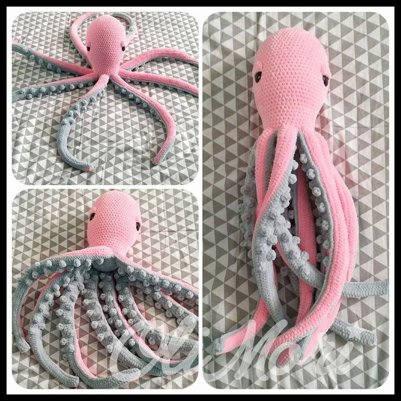 Amigurumi crochet pattern Octopus Olimori