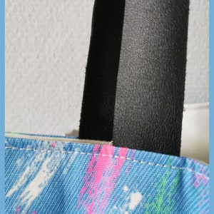 Fabric 80s Bag, Women's canvas bag, Maxi canvas Bag, Canvas 80s bag, Cotton maxi bag, Fabric tote bag, Maxi fabric bag, Tote canvas Bag image 8
