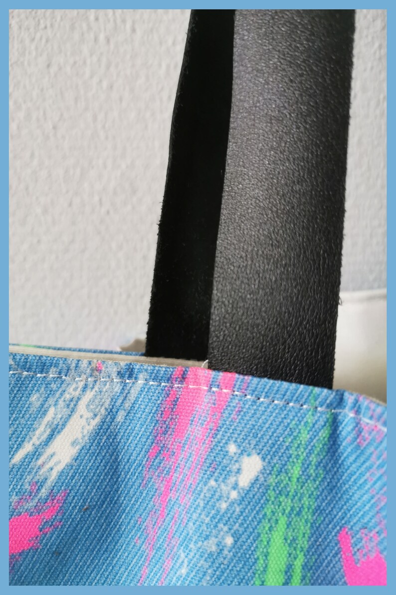 Fabric 80s Bag, Women's canvas bag, Maxi canvas Bag, Canvas 80s bag, Cotton maxi bag, Fabric tote bag, Maxi fabric bag, Tote canvas Bag image 8