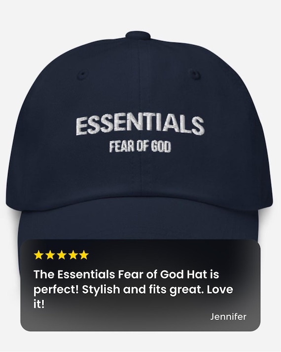 帽子 fear of god 7th 5panel cap ESSENTIALS FEAR of God HAT, Unisex Headwear Baseball Cap - Etsy