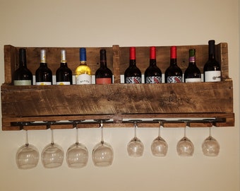 Pallet Wine Rack