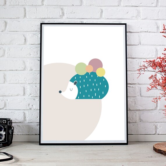 hedgehog nursery decor