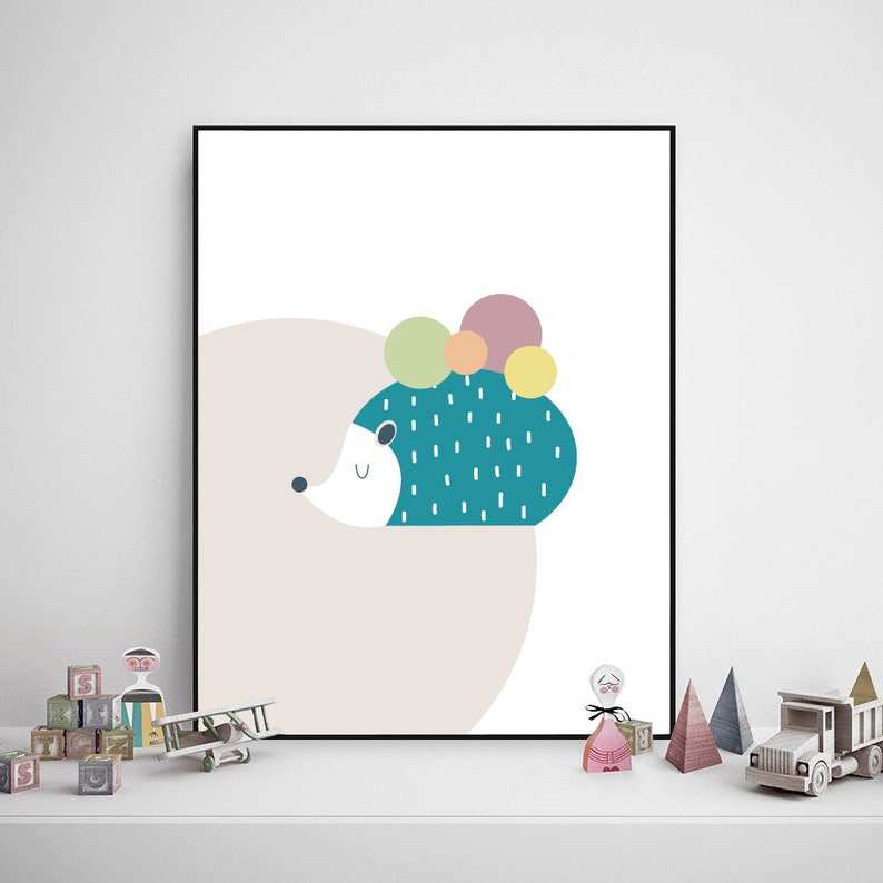 hedgehog nursery decor