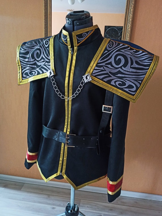 Squall Leonhart Final Fantasy Viii Seed Uniform Etsy