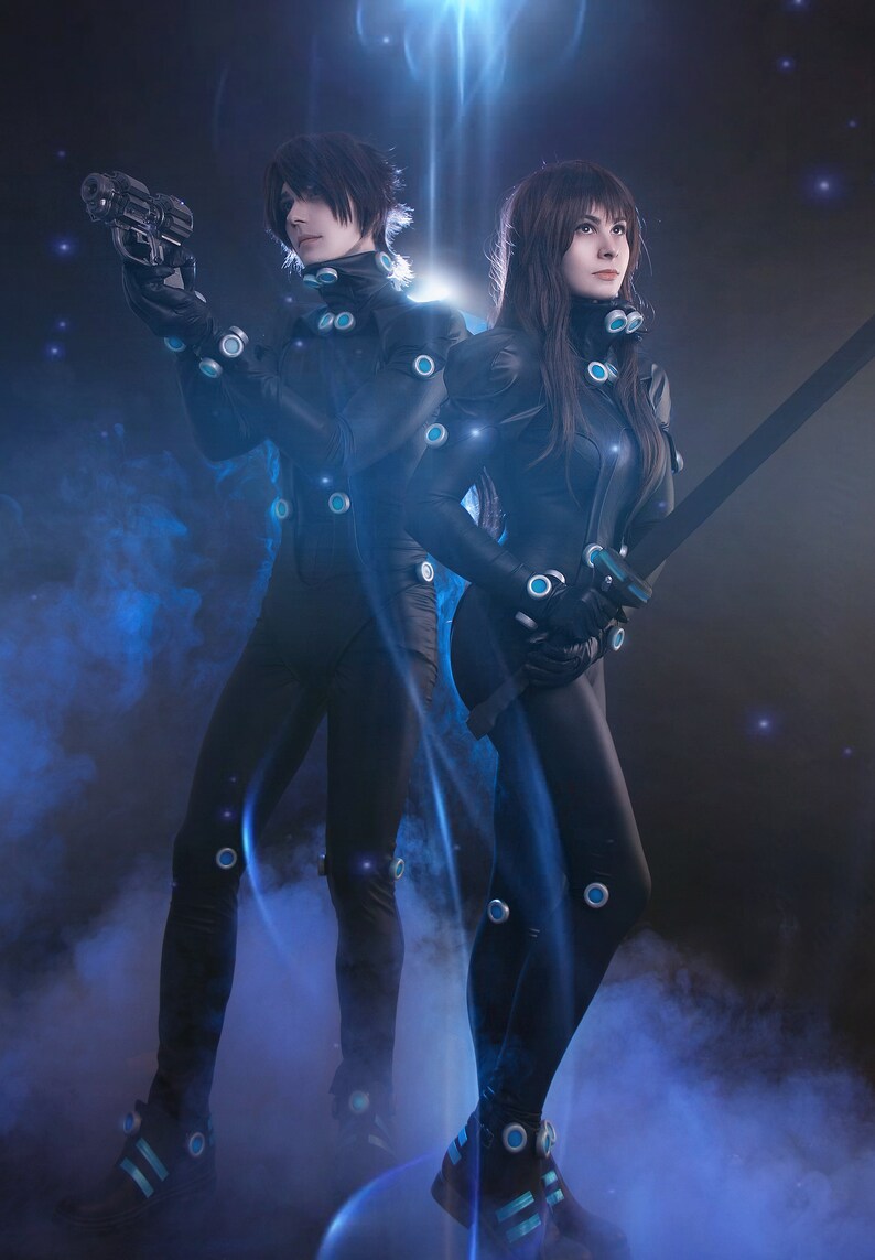 Gantz Cosplay Suit With LED Lights Etsy