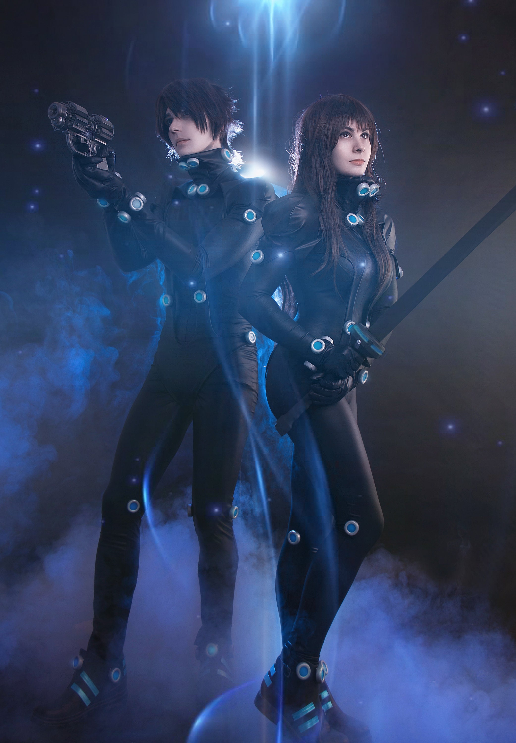 Gantz Cosplay Suit With Led Lights Etsy