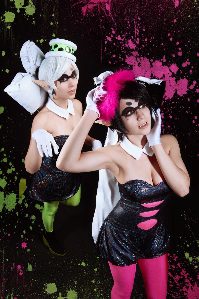 sisters Splatoon cosplay squid Top Porn Images Hannah maontana upskirt