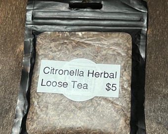 Tisana sfusa alla citronella