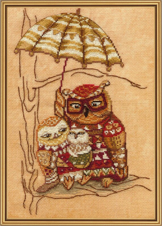 Counted Cross Stitch Kit NOVA SLOBODA BUBBLE BLOWER