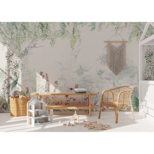 Fairy Forest Mural Wallpaper For Children