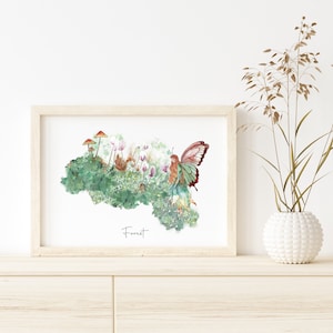 Forest Fairy Fine Art Print