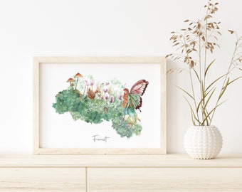 Forest Fairy Fine Art Print