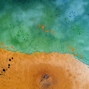 50_Copper Splatter - Deborah Bucher Designs