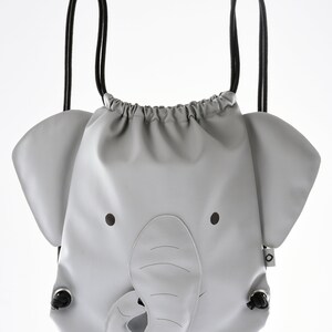 Mochila para niños, bolsa con cordón impreso, mochila de animales, bolsa large 38x46 cm