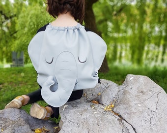 Kids backpack, Printed drawstring bag, Animal backpack, Bag