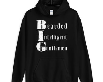Bearded Intelligent Gentlemen Hoodie