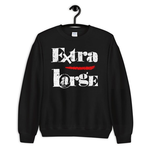 extra large sweatshirt