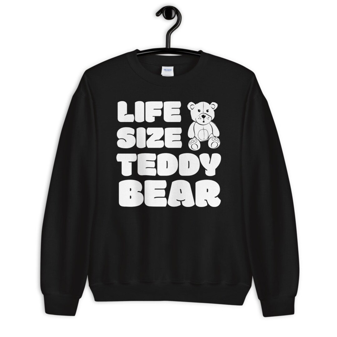 Teddy Bear Sweatshirt Etsy