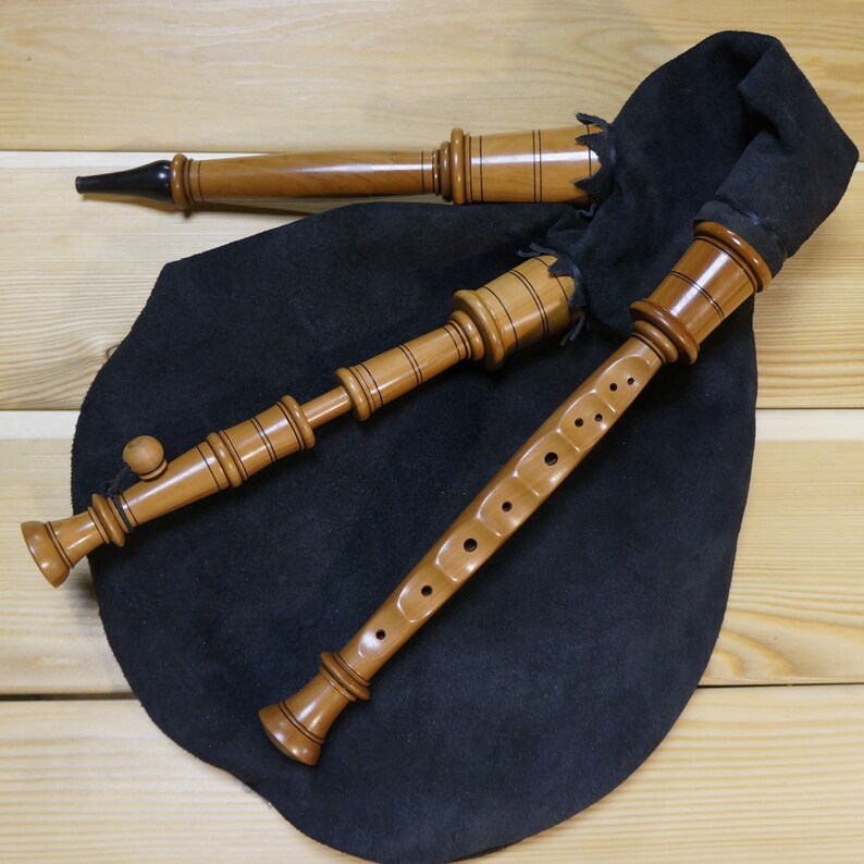 Sackpipa traditional swedish bagpipe Etsy
