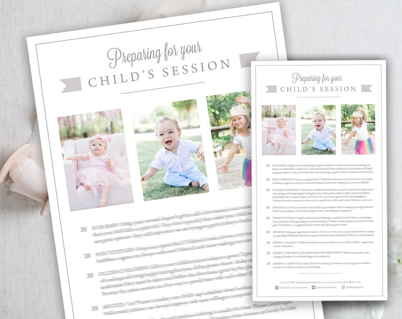 Family Photographer Bundle Questionnaire Prep Guides and Etsy