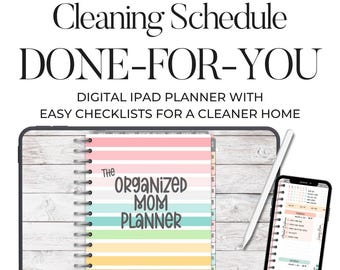 2026 Organized Mom Planner | Mom Planner | Digital Mom Planner | Digital Planner for iPad | Digital Calendar Planner | GoodNotes Planner
