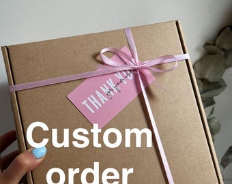 Custom Hair Accessory Order